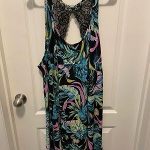 Two racerback night gowns.